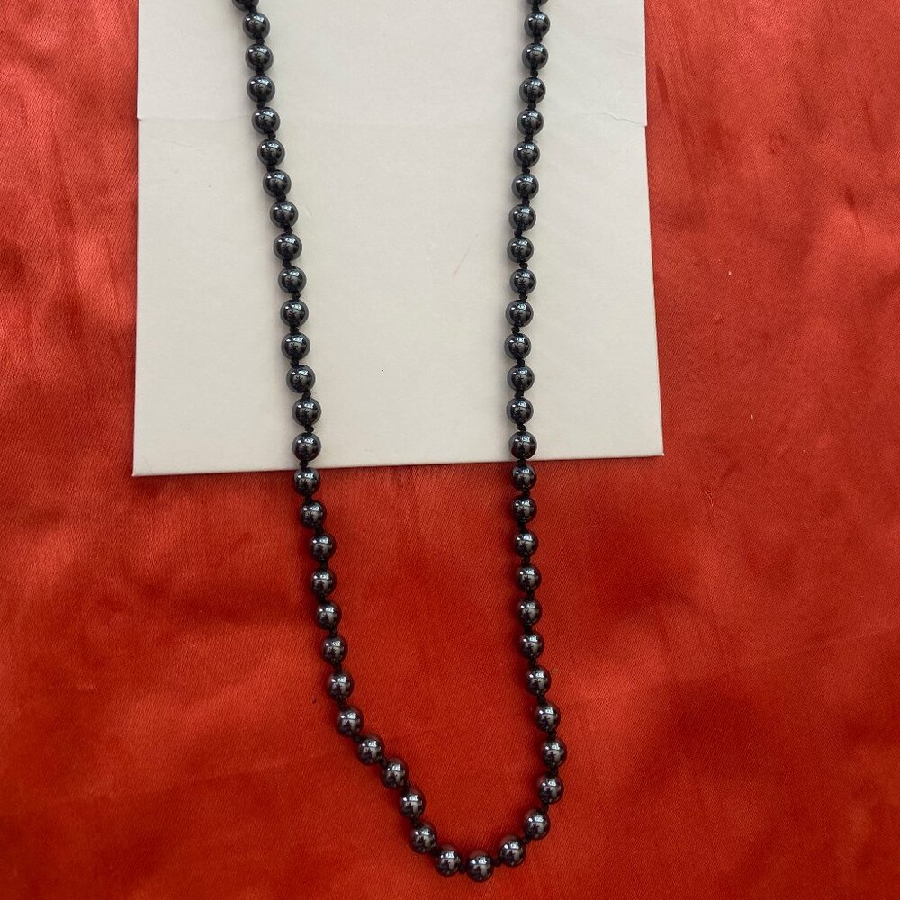 Black Pearl Necklace